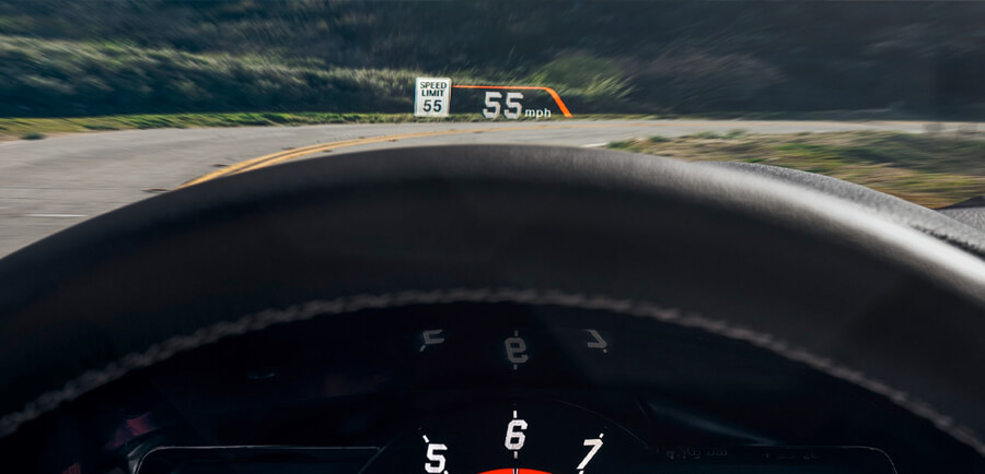 Toyota Supra HUD