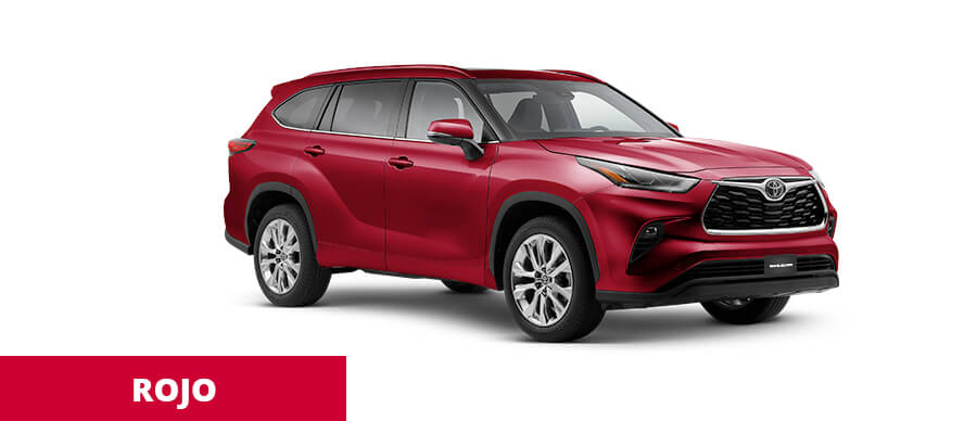 Toyota Highlander Rojo