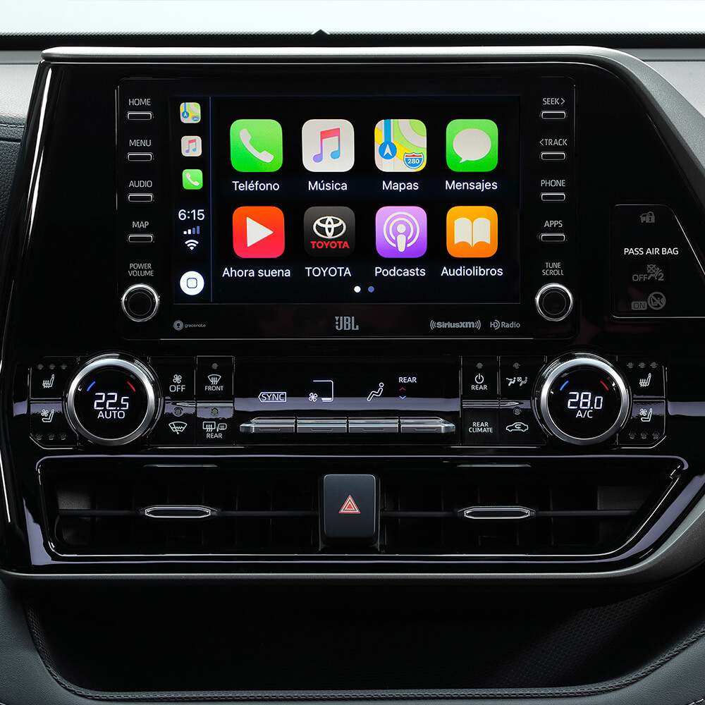 Toyota Highlander Pantalla Tactil